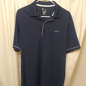 Greg Norman play dry golf polo